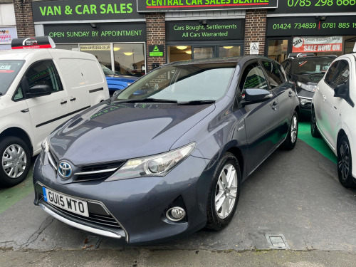 Toyota Auris  1.8 VVT-h Icon Plus Hatchback 5dr Petrol Hybrid CVT Euro 5 (s/s) (136 ps) 