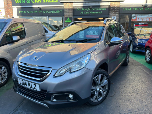 Peugeot 2008 Crossover  1.6 VTi Feline SUV 5dr Petrol Manual Euro 5 (Mistral) (120 ps)
