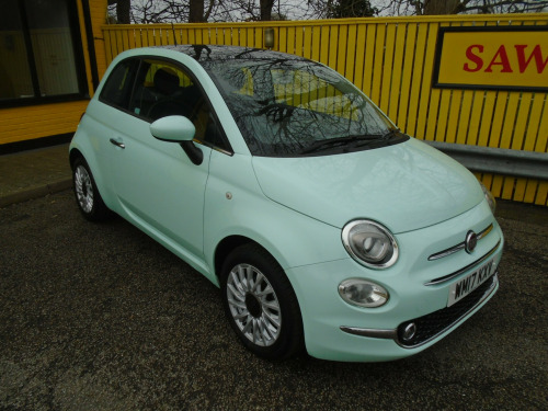 Fiat 500  1.2 Lounge Hatchback 3dr Petrol Manual Euro 6 (s/s) (69 bhp) 