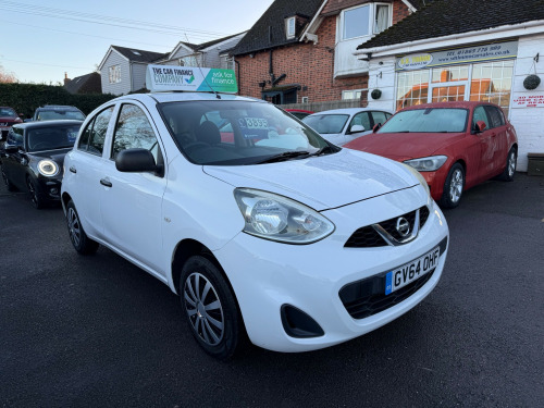 Nissan Micra  1.2 Visia Hatchback 5dr Petrol Manual Euro 5 (80 ps)