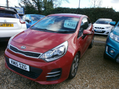 Kia Rio  1.4 EcoDynamics 3 Hatchback 3dr Petrol Manual Euro 6 (s/s) (107 bhp) 