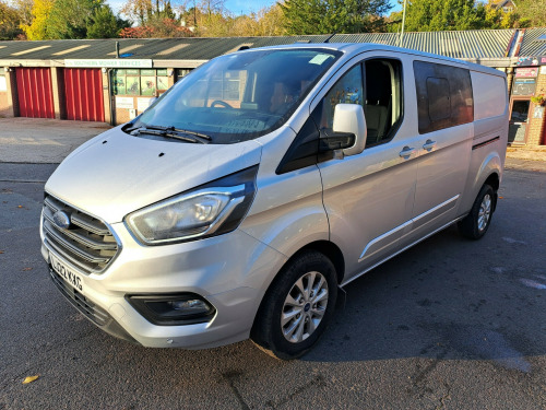 Ford Transit Custom  2.0 320 EcoBlue Limited Crew Van Double Cab 5dr Diesel Manual L2 H1 Euro 6 