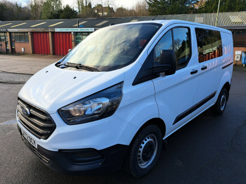 Ford Transit Custom  2.0 300 EcoBlue Leader Crew Van Double Cab 5dr  Air Con, Diesel Manual L1 H