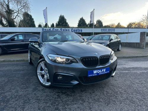 BMW 2 Series  2.0 220i M Sport Convertible 2dr Petrol Auto Euro 6 (s/s) (184 ps)