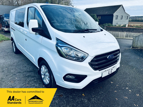 Ford Transit Custom  2.0 320 EcoBlue Limited Crew Van Double Cab 5dr Diesel Auto L2 H1 Euro 6 (1