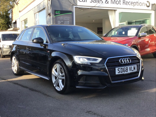 Audi A3  1.0 TFSI 30 S line Sportback 5dr Petrol Manual Euro 6 (s/s) (116 ps)