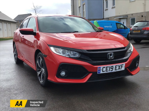 Honda Civic  1.6 i-DTEC SR Hatchback 5dr Diesel Manual Euro 6 (s/s) (120 ps) 