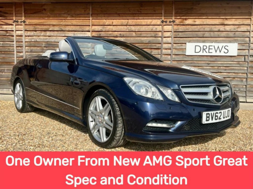 Mercedes-Benz E-Class  2.1 CDI BlueEfficiency Sport Cabriolet 2dr Diesel Manual Euro 5 (s/s) (204 