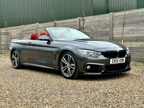 BMW 4 Series  3.0 M Sport Convertible 2dr Diesel Auto Euro 6 (s/s) (258 ps)