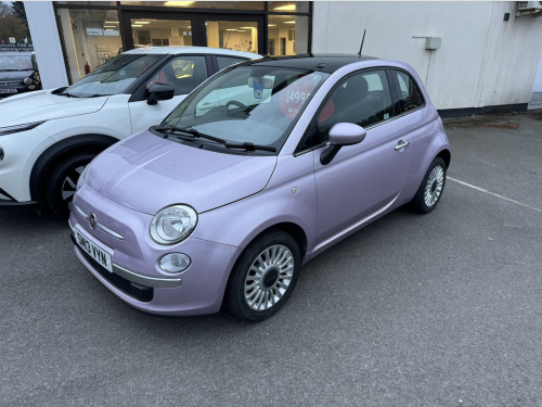 Fiat 500  1.2 Lounge Hatchback 3dr Petrol Manual Euro 4 (69 bhp)