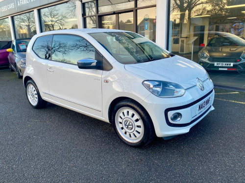 Volkswagen up!  1.0 up! White Hatchback 3dr Petrol Manual Euro 5 (75 ps)