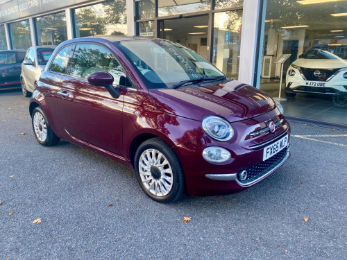 Fiat 500  1.2 Lounge Hatchback 3dr Petrol Manual Euro 6 (s/s) (69 bhp)
