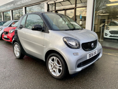 Smart fortwo  1.0 Prime (Premium) Coupe 2dr Petrol Twinamic Euro 6 (s/s) (71 ps) 