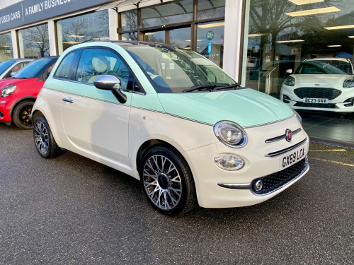 Fiat 500  1.2 Collezione Fall Hatchback 3dr Petrol Manual Euro 6 (s/s) (69 bhp) 