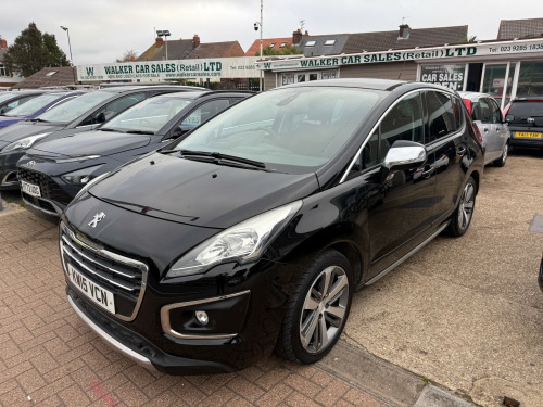 Peugeot 3008 Crossover  2.0 HDi Allure SUV 5dr Diesel Auto Euro 5 (163 ps)