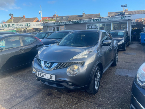 Nissan Juke  1.6 Tekna SUV 5dr Petrol XTRON Euro 6 (117 ps) 