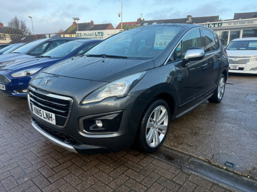 Peugeot 3008 Crossover  2.0 HDi Allure SUV 5dr Diesel Auto Euro 5 (163 ps) 