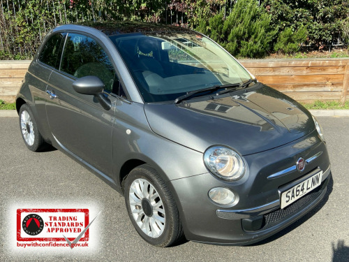 Fiat 500  1.2 Lounge Hatchback 3dr Petrol Manual Euro 6 (s/s) (69 bhp)