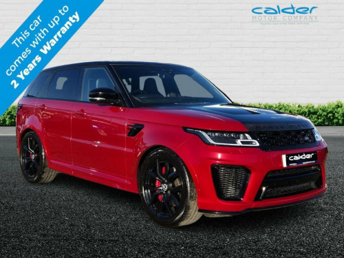 Land Rover Range Rover Sport  5.0 P575 V8 GPF SVR SUV 5dr Petrol Auto 4WD Euro 6