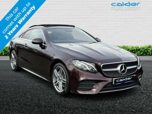 Mercedes-Benz E-Class  2.0 E220d AMG Line (Premium) Coupe 2dr Diesel G-Tr