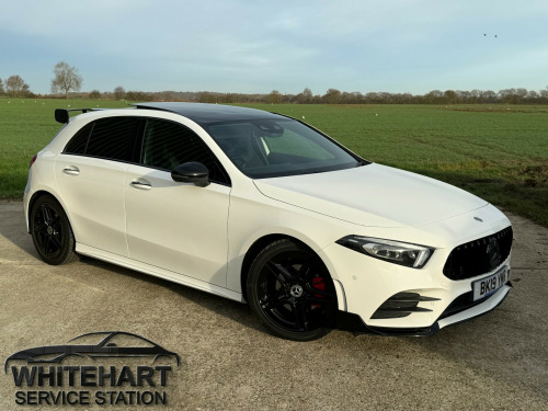 Mercedes-Benz A-Class A180 A180 AMG Line (Premium Plus) Aero Kit Fitted, Petrol Manual Euro 6 (s/s) (1 
