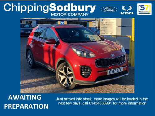 Kia Sportage  1.6 T-GDi GT-Line SUV 5dr Petrol Manual AWD Euro 6 (174 bhp)