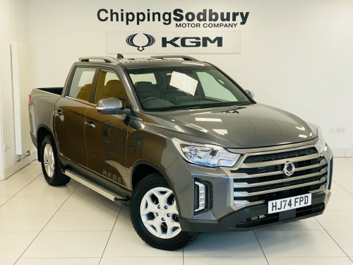 Ssangyong Musso  2.2D Rebel Pickup Double Cab 4dr Diesel Auto 4WD Euro 6 (202 ps) 