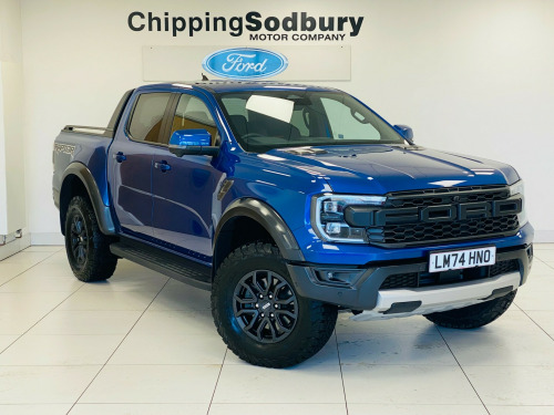 Ford Ranger  3.0T V6 EcoBoost Raptor Pickup Double Cab 4dr Petrol Auto 4WD Euro 6 (s/s)  