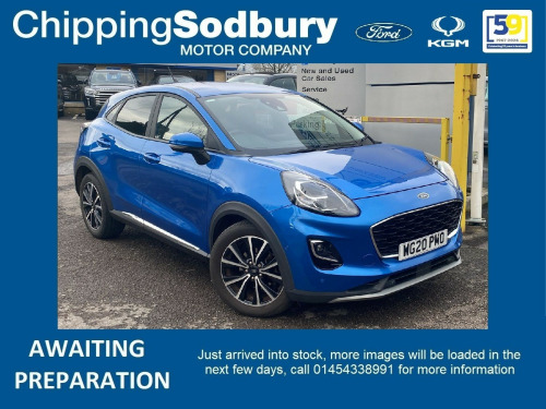 Ford Puma  EcoBoost MHEV Titanium SUV 5dr Petrol Manual Euro 6 (s/s) (125 ps) 