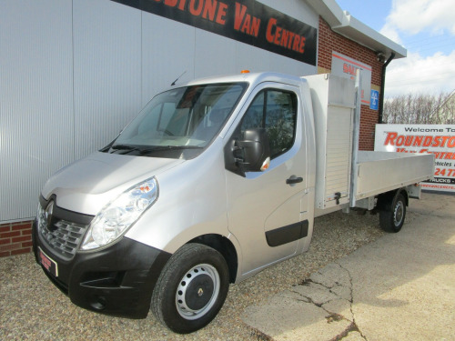 Renault Master  LL35 BUSINESS 2.3  SINGLE CAB DROPSIDE TRUCK WITH ALLOY BODY AND TOOL BOX