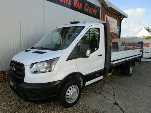 Ford Transit  350 L4 EXTRA LWB DROPSIDE TRUCK WITH TAIL LIFT , 4.3M BED EURO 6 / ULEZ COM