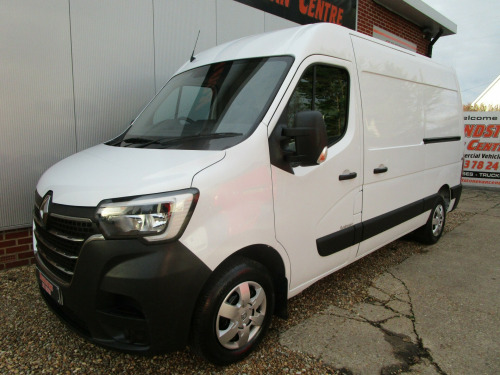 Renault Master  MM35 BUSINESS PLUS L2H2 MWB VAN FSH AIR CON MANUFACTURES WARRANTY EURO 6