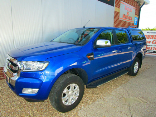 Ford Ranger  XLT 4X4 DCB TDCI 4-Door Air Conditioning, Full service history , Euro 6