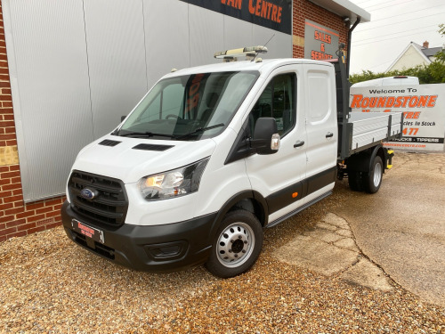 Ford Transit  350 LEADER FACTORY UTILITY CAB TIPPER TRUCK, RECENT WET BELT, ULEZ COMPLIAN