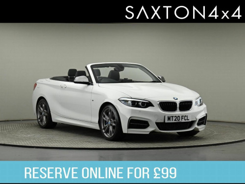 BMW 2 Series M2 3.0 M240i GPF Convertible 2dr Petrol Auto Euro 6 (s/s) (340 ps)