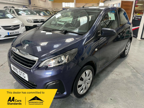 Peugeot 108  1.0 Active Hatchback 5dr Petrol Manual Euro 6 (68 ps)