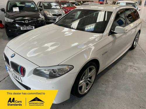 BMW 5 Series  2.0 520d M Sport Touring 5dr Diesel Steptronic Euro 5 (s/s) (184 ps)