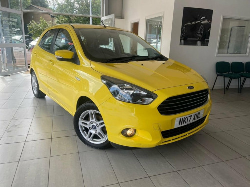 Ford Ka+  1.2 ZETEC 5d 69 BHP FSH, Two keys, Yellow