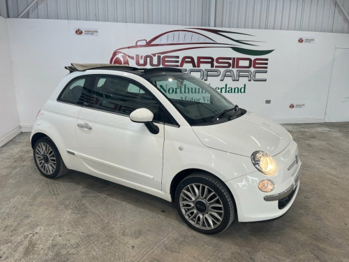 Fiat 500C  1.2 LOUNGE 3d 69 BHP 2 keys, Red/Black leather, A/