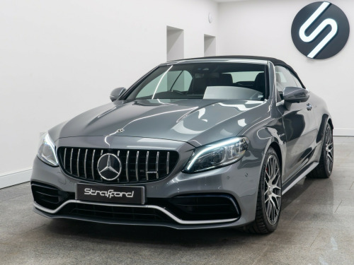 Mercedes-Benz C-Class 4.0 C63 V8 BiTurbo AMG S (Premium Plus) Cabriolet 2dr Petrol SpdS MCT Euro