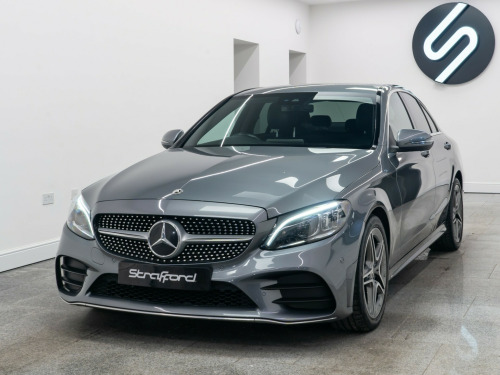 Mercedes-Benz C-Class 2.0 C220d AMG Line (Premium) Saloon 4dr Diesel G-Tronic+ Euro 6 (s/s) (194