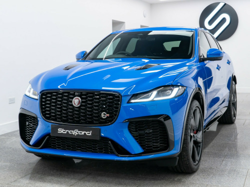 Jaguar F-PACE  5.0 P550 V8 SVR SUV 5dr Petrol Quickshift AWD Euro 6 (s/s) (550 ps)