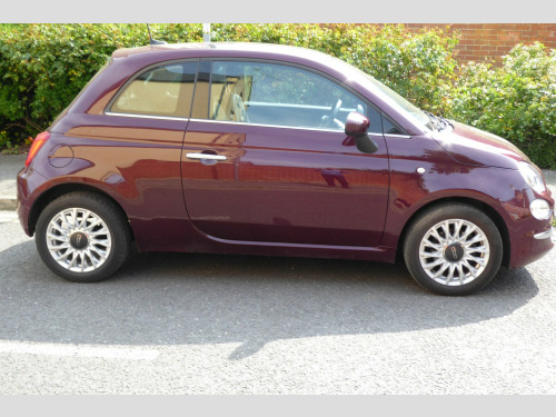 Fiat 500  1.2 Lounge Hatchback 3dr Petrol Manual Euro 6 (s/s) (69 bhp)