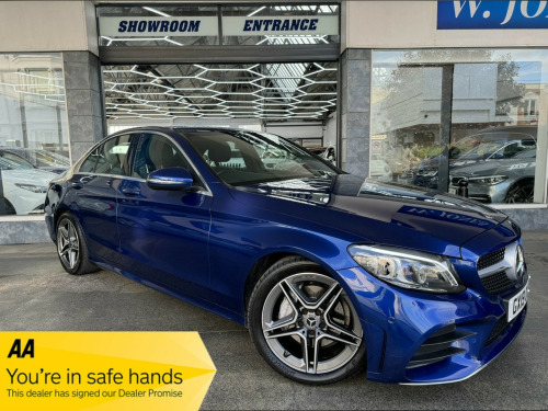 Mercedes-Benz C-Class  2.0 C220d AMG Line (Premium) Saloon Diesel G-Tronic+ Euro 6 (s/s) (194 ps) 