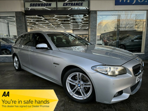 BMW 5 Series  2.0 520d M Sport Touring 5dr Diesel Auto Euro 6 (s/s) (190 ps)