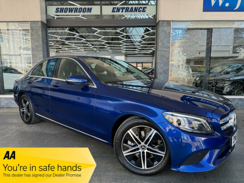 Mercedes-Benz C-Class C200 1.5 C200 MHEV EQ Boost Sport (Premium) Saloon Petrol G-Tronic+ Euro 6 (s/s)