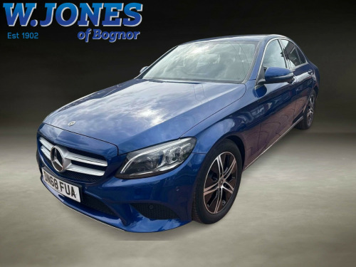 Mercedes-Benz C-Class C200 1.5 C200 MHEV EQ Boost Sport (Premium) Saloon Petrol G-Tronic+ Euro 6 (s/s)