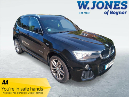 BMW X3  2.0 20d M Sport SUV Diesel Auto xDrive Euro 6 (s/s) (190 ps) 5dr