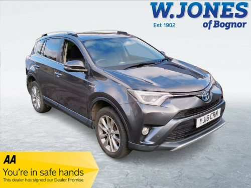 Toyota RAV4  2.5 VVT-h Excel SUV Petrol Hybrid CVT 4WD Euro 6 (s/s) (197 ps) 5dr