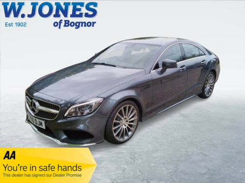 Mercedes-Benz CLS-Class  2.1 CLS220d AMG Line (Premium) Coupe Diesel G-Tronic+ Euro 6 (s/s) (177 ps)